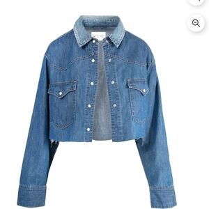 Jessica Simpson Blue Jean Jacket